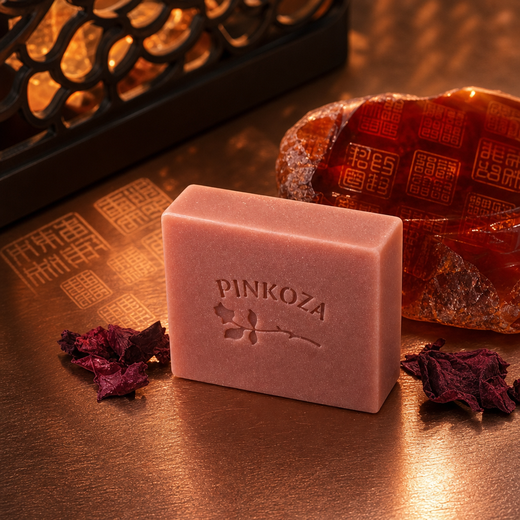 PINKOZA Handmade Goat Milk Soap | The Carnelian