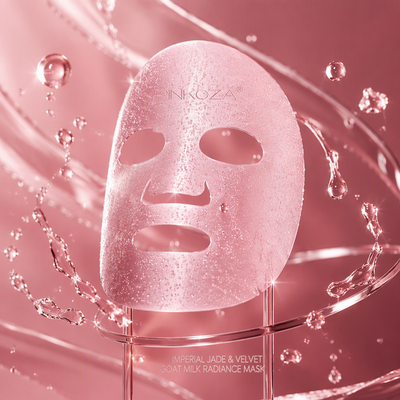 PINKOZA Imperial Jade & Velvet Goat Milk Radiance Mask | 5 Pack