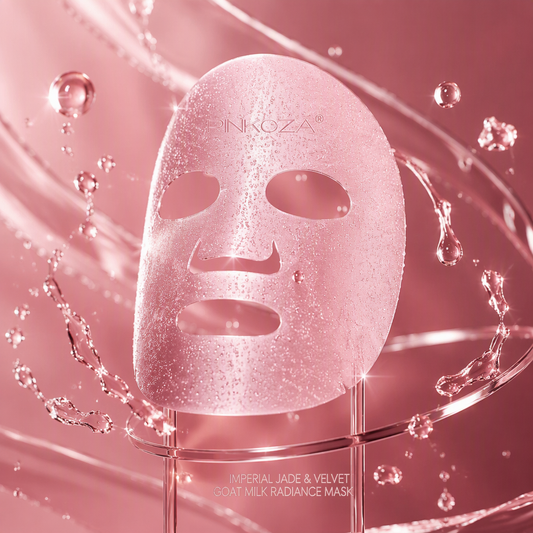 3D PINKOZA pink sheet mask for brightening