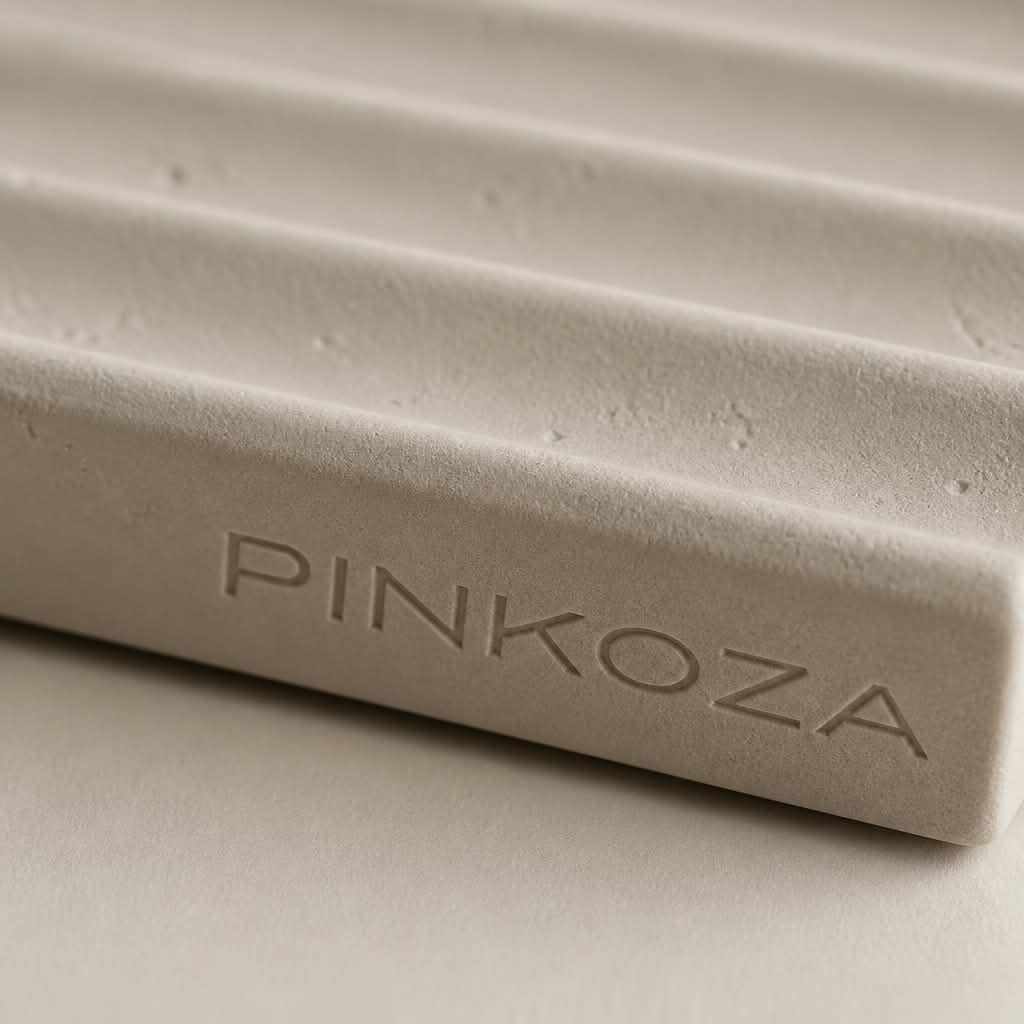 PINKOZA The Dry Stone | Fast Drying Resin Soap Dish